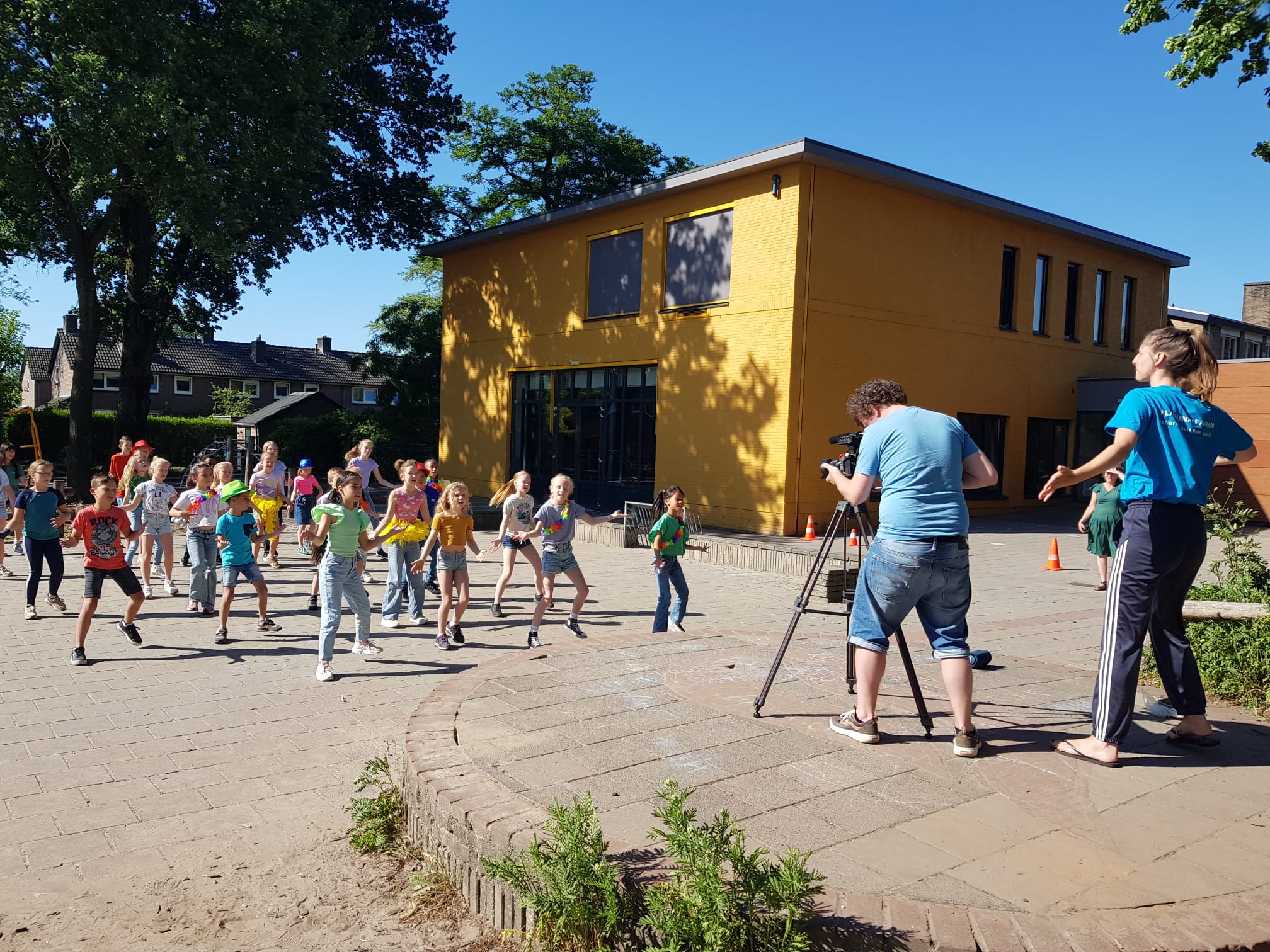 videoclip opname school